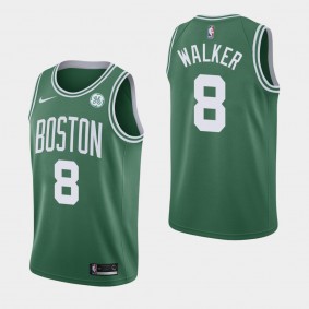 Men's Boston Celtics Kemba Walker Icon Green 2019-20 GE Patch Jersey