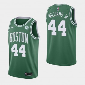Men's Boston Celtics Robert Williams III Icon Green 2019-20 GE Patch Jersey