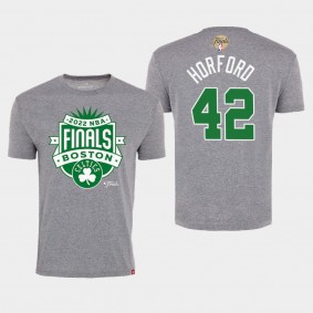 Boston Celtics 2022 NBA Finals Al Horford Gray T-shirt