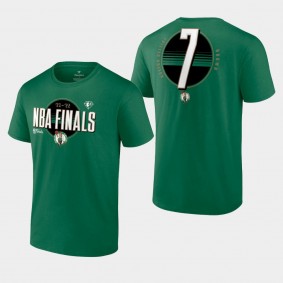 2022 NBA Finals Jaylen Brown Boston Celtics T-shirt Kelly Green
