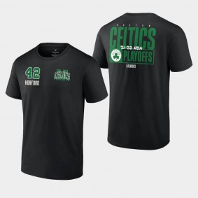 2022 NBA Playoffs Boston Celtics Al Horford Black T-shirt Dunk