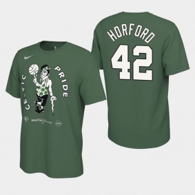 2022 NBA Playoffs Boston Celtics Al Horford Kelly Green T-shirt Mantra