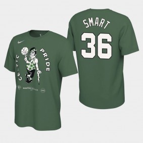 2022 NBA Playoffs Boston Celtics Marcus Smart Kelly Green T-shirt Mantra