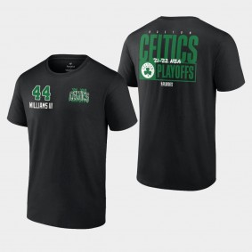 2022 NBA Playoffs Boston Celtics Robert Williams III Black T-shirt Dunk