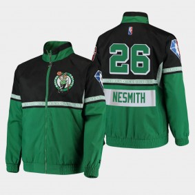 Boston Celtics 75th Anniversary Aaron Nesmith Academy Jacket Full-Zip