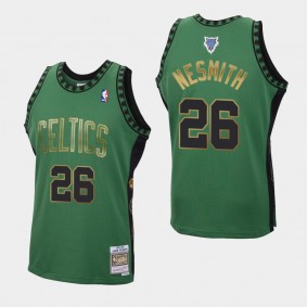 Boston Celtics Aaron Nesmith Hardwood Classics Special Edition Jersey Green