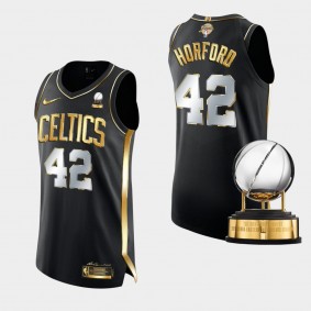2022 Eastern Conference Champions Boston Celtics Al Horford Authentic Golden Black Jersey