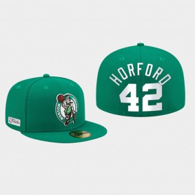 Boston Celtics Al Horford 2022 NBA Finals Green Hat 59FIFTY Fitted