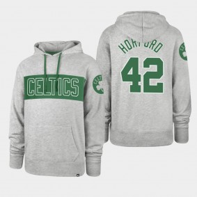 Boston Celtics Al Horford 2021-22 City Edition Hoodie Wordmark Gray