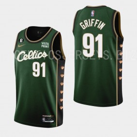 Boston Celtics 2022-23 City Edition Blake Griffin #91 Green Jersey