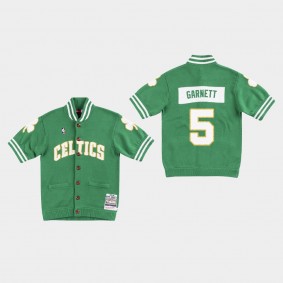 Kevin Garnett CLOT x M&N Boston Celtics Warm-Up Knit T-Shirt - Green