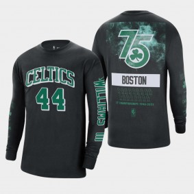 Boston Celtics Robert Williams III Courtside Black T-shirt 17 NBA Champions