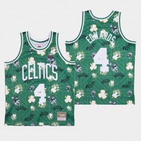 Carsen Edwards Boston Celtics Tear Up Pack  HWC Jersey - Green