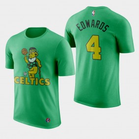 Grateful Dead Carsen Edwards Boston Celtics Green T-Shirt