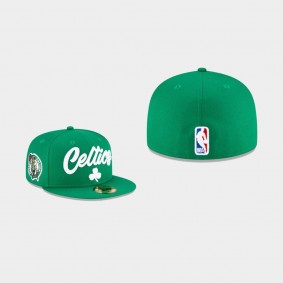 2020 NBA Draft Boston Celtics OTC 59FIFTY Fitted Green Hat