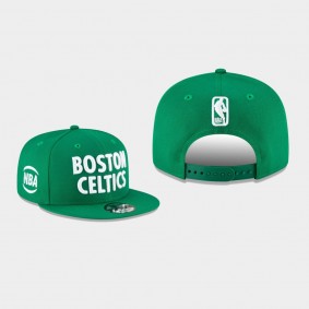 2021 City Edition Boston Celtics Alternate 9FIFTY Snapback Adjustable Green Hat