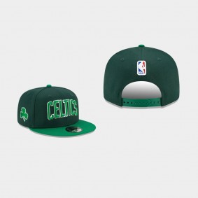 2021 Earned Edition Boston Celtics 9FIFTY Snapback Kelly Green Hat