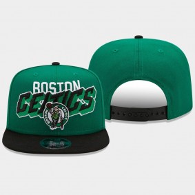 Bold Logo Boston Celtics Adjustable Snapback Green Hat