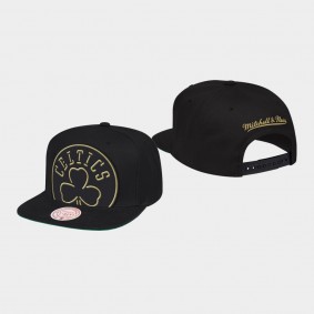 Crop Neon XL Boston Celtics Snapback Black Hat