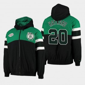 Gordon Hayward Boston Celtics Team Prospect Green Heavyweight Jacket