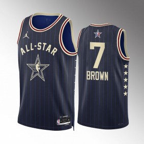 Jaylen Brown 2024 NBA All-Star Game Swingman Blue Jersey Boston Celtics #7