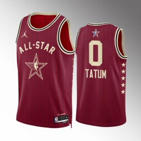 2024 NBA All-Star Game Jayson Tatum Red Swingman Jersey Celtics #0