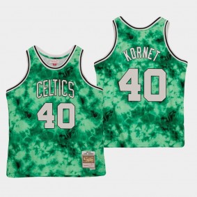 Luke Kornet Galaxy Boston Celtics Jersey Green