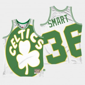 Marcus Smart Big Face 2.0 Boston Celtics Jersey White