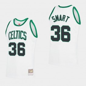 Marcus Smart Reload 2.0 Boston Celtics Jersey Hardwood Classics White