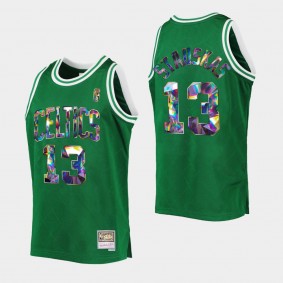 Boston Celtics Diamond Edition Retro Nik Stauskas Jersey Green