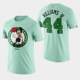 Boston Celtics Robert Williams III Disney X NBA Mascot Crossover Green T-Shirt