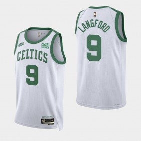 Boston Celtics Classic Edition Year Zero Romeo Langford Jersey White
