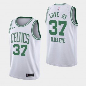 Semi Ojeleye Boston Celtics Orlando Return Love Us Association Jersey White