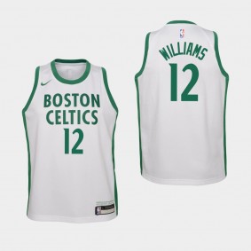 Boston Celtics Grant Williams City Youth Jersey - White