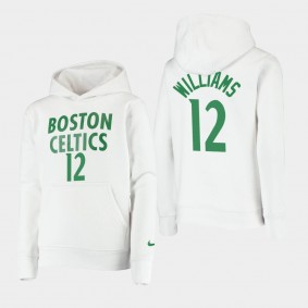 Boston Celtics Grant Williams City Pullover Youth Hoodie - White