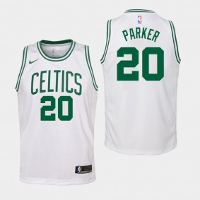 Jabari Parker Boston Celtics Association Youth Jersey - White