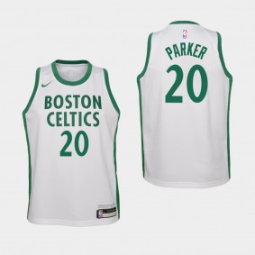Jabari Parker Boston Celtics City Youth Jersey - White