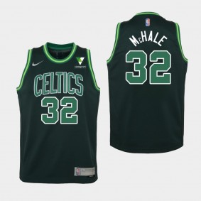 Kevin McHale Boston Celtics Earned Vistaprint Patch Youth Jersey - Green