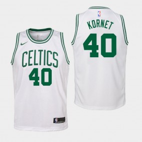 Luke Kornet Boston Celtics Association Youth Jersey - White