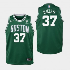 Semi Ojeleye Boston Celtics Icon Vistaprint Patch Youth Jersey - Kelly Green