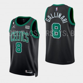 2022-23 Statement Edition Boston Celtics #8 Danilo Gallinari Black Jersey