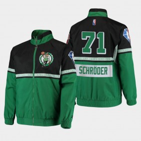 Boston Celtics 75th Anniversary Dennis Schroder Academy Jacket Full-Zip