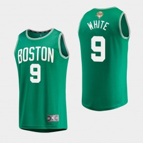 Boston Celtics Derrick White 2022 NBA Finals Replica Icon Kelly Green Jersey