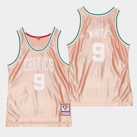 75th Anniversary Rose Gold Boston Celtics Derrick White Jersey