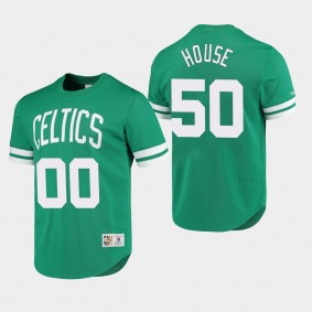 Eddie House Boston Celtics Mesh Kelly Green T-shirt