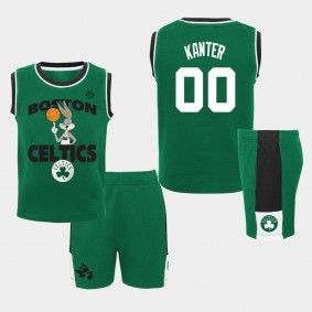 Boston Celtics Enes Kanter Space Jam 2 Tank Top & Shorts Kit Green