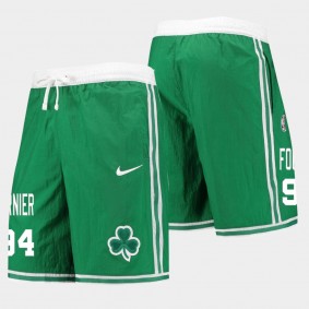 Boston Celtics Evan Fournier Courtside Heritage Shorts Green