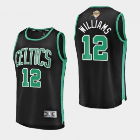 Boston Celtics Grant Williams 2022 NBA Finals Black Jersey Replica Statement