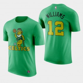 Grateful Dead Grant Williams Boston Celtics Green T-Shirt