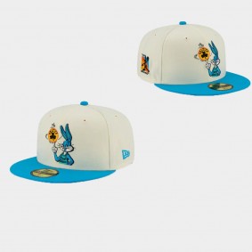 Boston Celtics Space Jam 59FIFTY FITTED Hat Cream